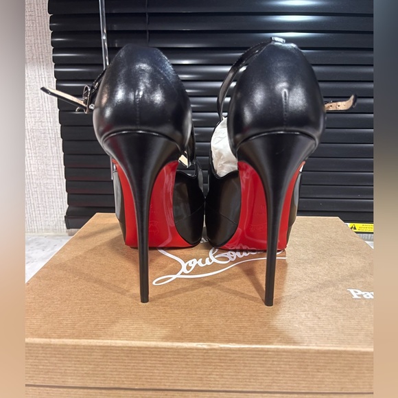 Christian Louboutin Mira Bella 120mm black platform heels, brand new - Picture 8 of 11